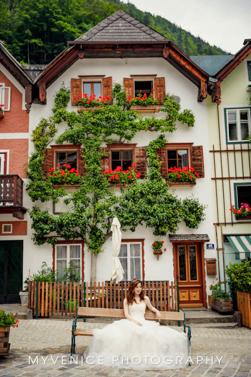 奥地利旅拍, 欧洲婚纱照, 阿尔施塔特, 海外婚纱摄影, hallstatt, austria