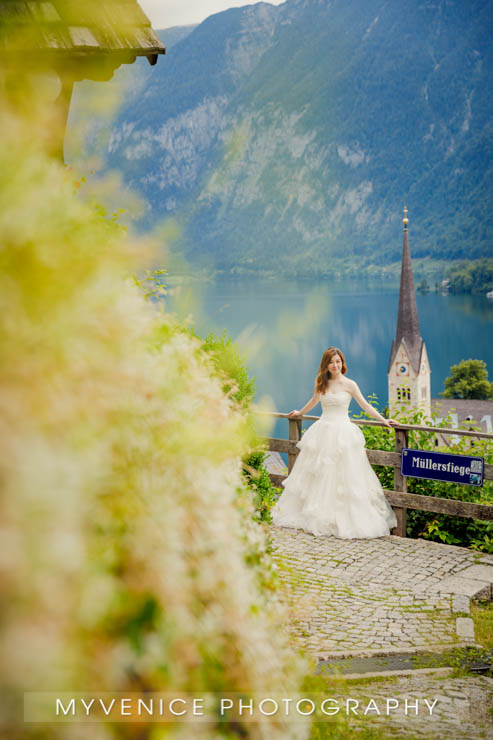 奥地利旅拍, 欧洲婚纱照, 阿尔施塔特, 海外婚纱摄影, hallstatt, austria