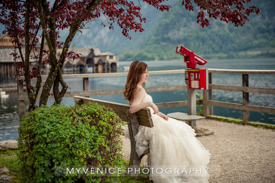 奥地利旅拍, 欧洲婚纱照, 阿尔施塔特, 海外婚纱摄影, hallstatt, austria