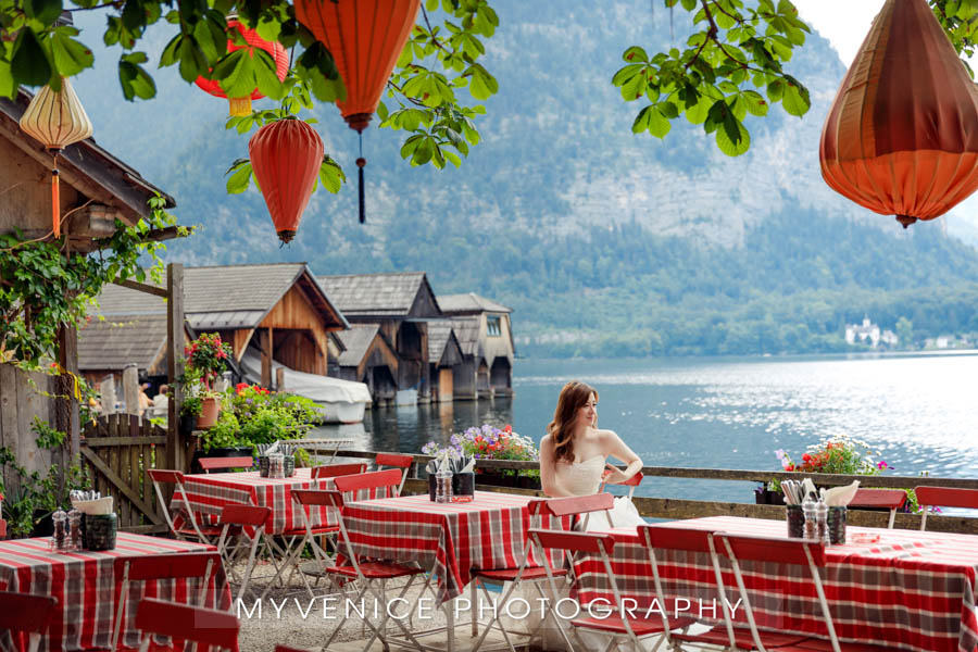 奥地利旅拍, 欧洲婚纱照, 阿尔施塔特, 海外婚纱摄影, hallstatt, austria