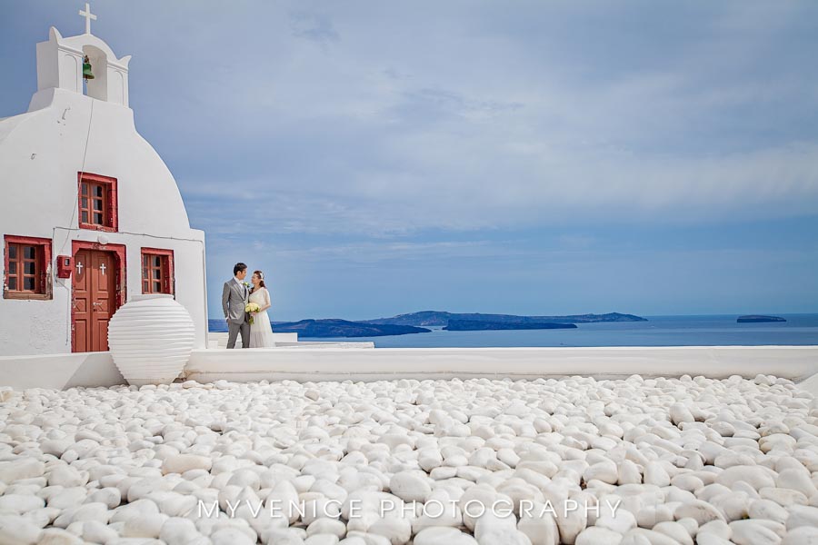圣托里尼婚纱摄影，圣岛婚纱照，欧洲旅拍，Santorini wedding