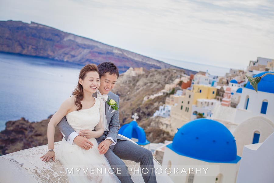 圣托里尼婚纱摄影，圣岛婚纱照，欧洲旅拍，Santorini wedding